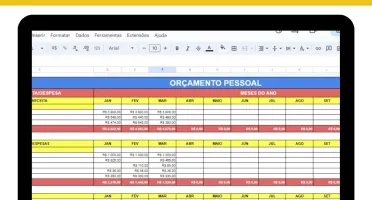 Planilha De Orçamento Pessoal (Controle Mensal)