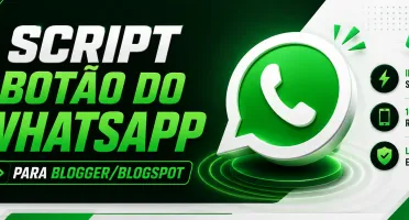 Botão do whatsapp flutuante para Blogger e Sites