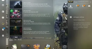Vendo conta da steam 23 jogos, CSGO SUPREMO!