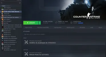 Vendo conta da steam 23 jogos, CSGO SUPREMO!