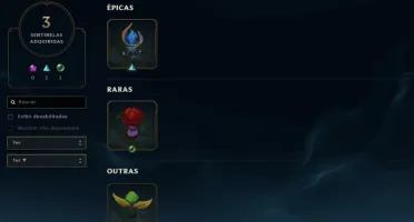 CONTA LOL , UNRAKED, 85 CAMPEÕES, 32 SKIN