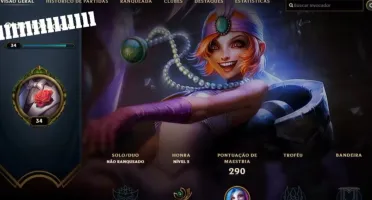 CONTA LOL , UNRAKED, 85 CAMPEÕES, 32 SKIN