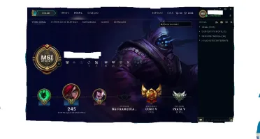 Conta League of Legends Otima para smurffar