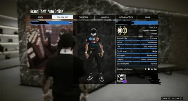 Conta Mod Gta V Xbox Series Nível 8000 2,5 Trilhões 32 Jogos