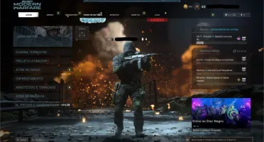 Conta BattleNet com Call Of Duty Modern Warfare