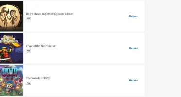 Conta PSN com E-mail próprio.