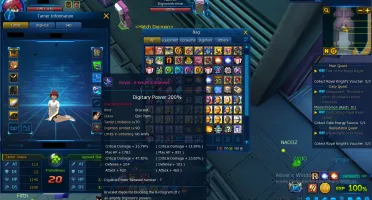 Conta DMO (Server Omegamon)