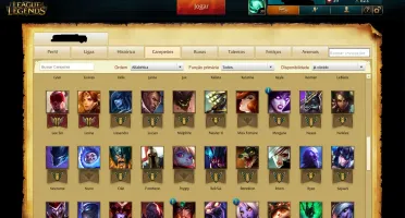 Unranked - 73 campeões - 17 skins - smurf