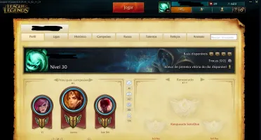 Unranked - 73 campeões - 17 skins - smurf