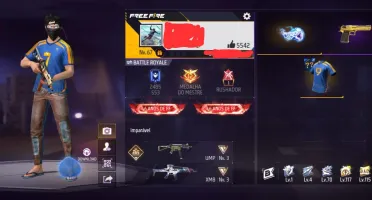 Conta de free fire rara