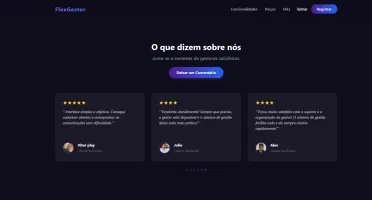 Script PHP Site para Divulgação de Gestor + Painel Admin