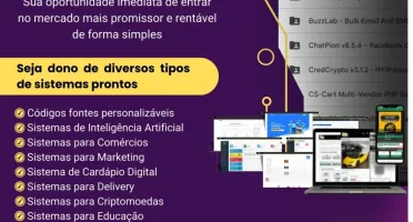 Super Pack SaaS | Seja Dono de Diversos Tipos de Sistemas
