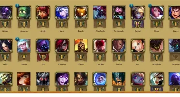 conta do lol Platina V