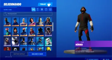 Conta Fortnite Ikonik - Salve o mundo LVL Max