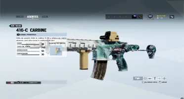 CONTA DE RAINBOW SIX DIAMANTE PC