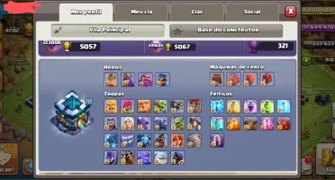 CONTA CLASH OF CLANS - CV13 FULL
