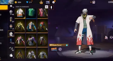 Conta free fire com passe antigo
