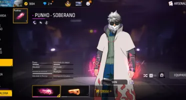 Conta free fire com passe antigo