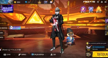 Conta free fire com passe antigo