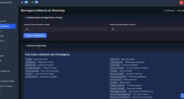 Sistema Delivery pagamento online e notificaçao what zaps