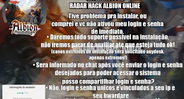  radar hack Albion online c sobreposição de tela Fev att
