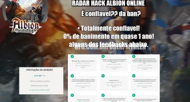  radar hack Albion online c sobreposição de tela Fev att
