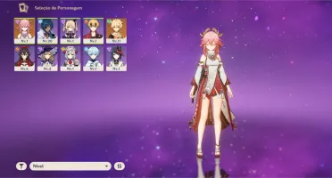 Conta Genshin Yae Miko + 2 armas T5 AR 10