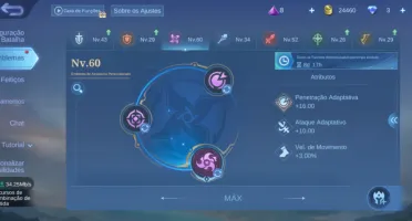 Conta Mobile Legends - Nível 64 Bastante Skin + Borda De 5K!