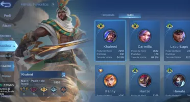 Conta Mobile Legends - Nível 64 Bastante Skin + Borda De 5K!