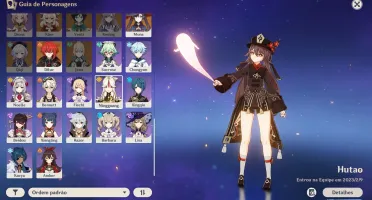 Ayaka +Xiao+ Yelan+ Raiden+Hutao