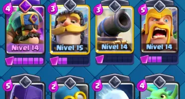 Deck Log Bait - 6 Elites E 9 Evos - [13.500 Troféus]