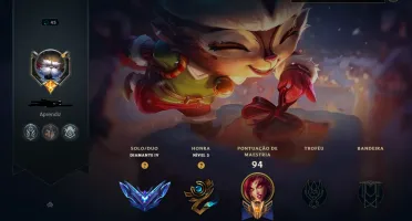 Conta Lvl 45 / Diamante IV / Upada Manualmente