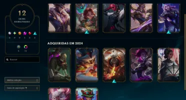 Conta Lvl 45 / Diamante IV / Upada Manualmente