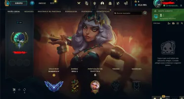 Conta Diamante 4 League of Legends