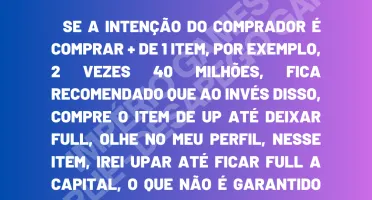 Ouro Da Capital Até Ficar Full!!!