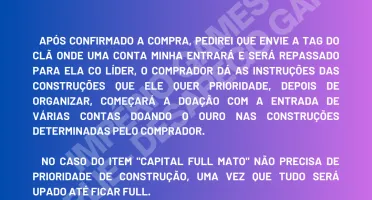 Ouro Da Capital Até Ficar Full!!!