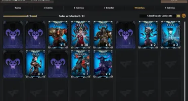 Conta Crossfire Com 700 Cartas 3 Estrelas Santuário Da Morte