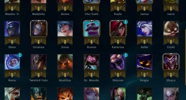 Conta League of Legends platina 2 20 Skins / 66 Campeões