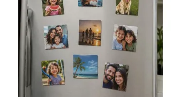 Kit com 9 Fotos Personalizadas 7x9 cm