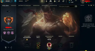 LVL 101 - 143 Champions - 109 Skins - FULL ACESSO