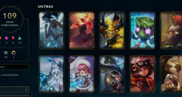 LVL 101 - 143 Champions - 109 Skins - FULL ACESSO