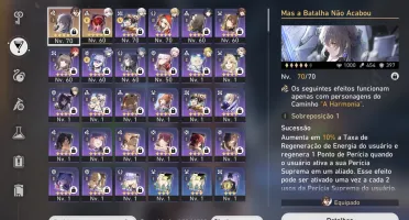 Conta Honkai: Star Rail AR 55
