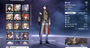 Conta Honkai: Star Rail AR 55