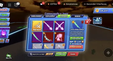 Blade ball - Green Katana Ninja + Explosão.