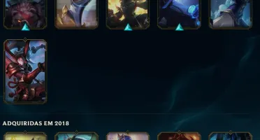 Conta LOL, MMR Platina, 230+ skins, todos os campeões.