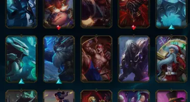 Conta LOL, MMR Platina, 230+ skins, todos os campeões.