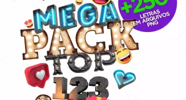 Pack de Letras 3D