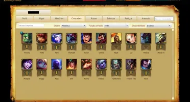 Excelente conta, foi gold 5 na season 5. (MMR altissimo)
