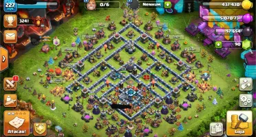 Clash of Clans CV13 obstáculos raros/troféus lendários