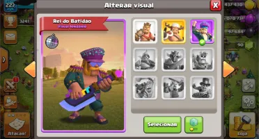 Clash of Clans CV13 obstáculos raros/troféus lendários